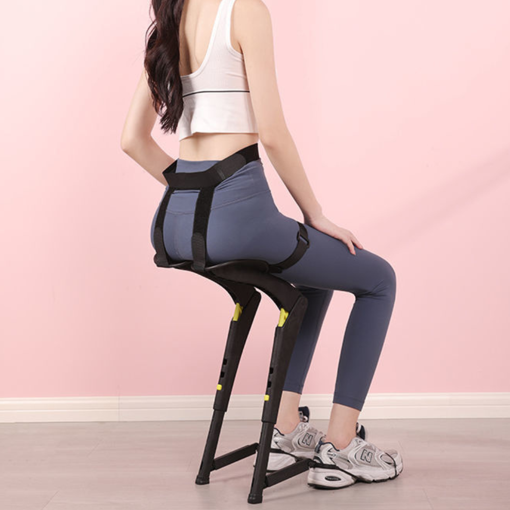 Portable Wearable Exoskeleton Outdoor Sports Folding Chair image 2