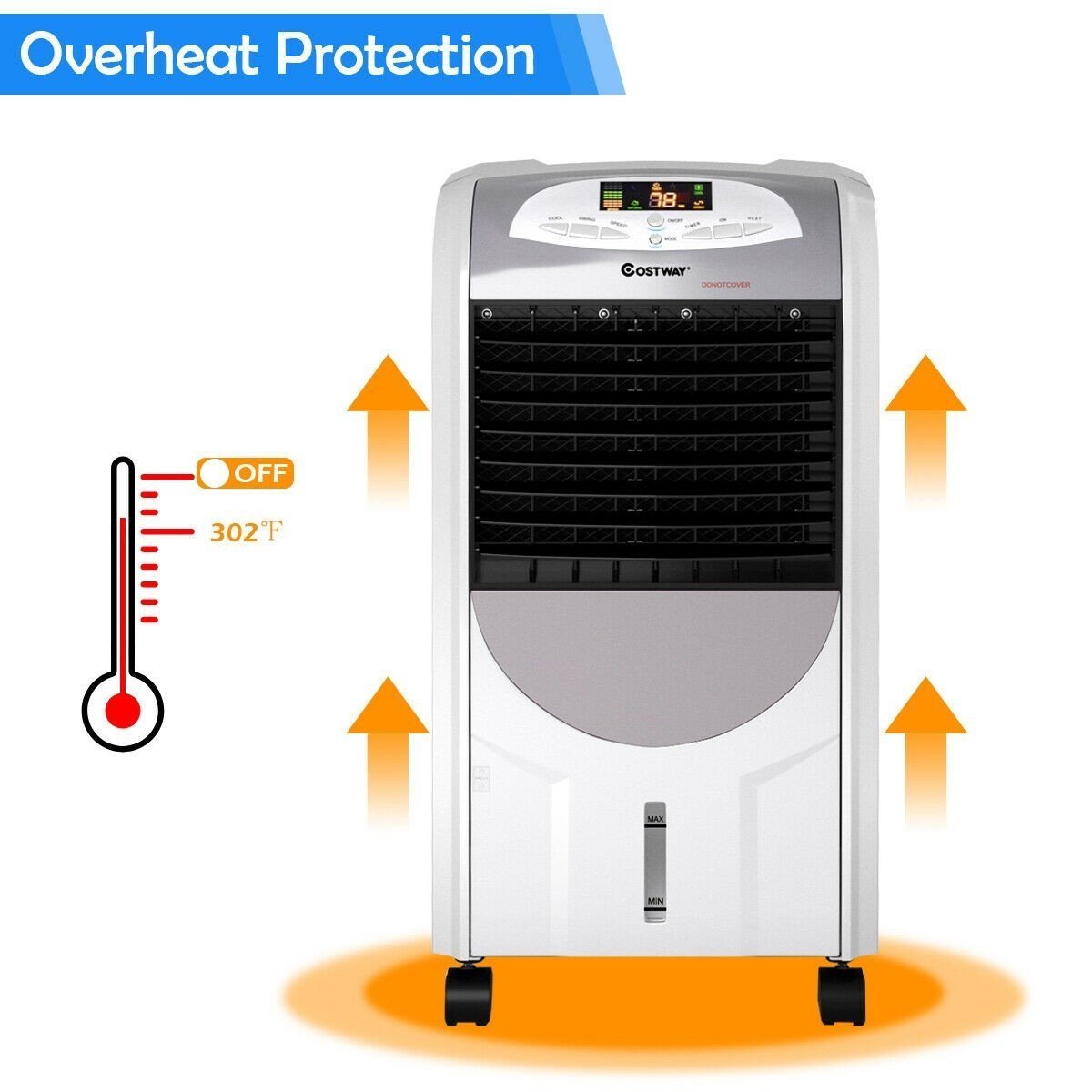 Portable Air Cooler Fan and Heater Humidifier image 6
