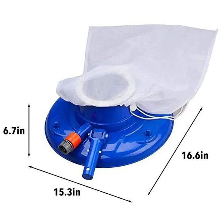 Pool Leaf Vacuum, Large Pool Leaf Sucker for Inground and Above Ground Swimming Pools (Blue) image 6
