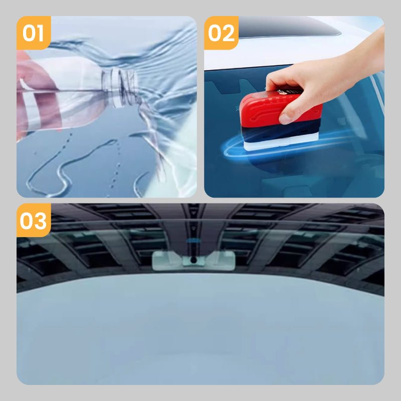 Efficient Car Glass Oil Film Cleaner image 6