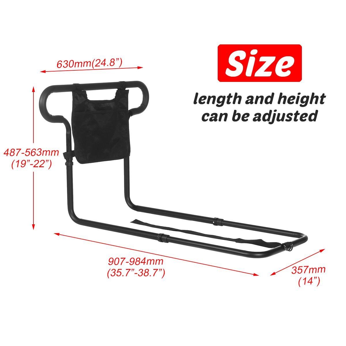 Universal Senior Bed Rail Elderly Assist image 2