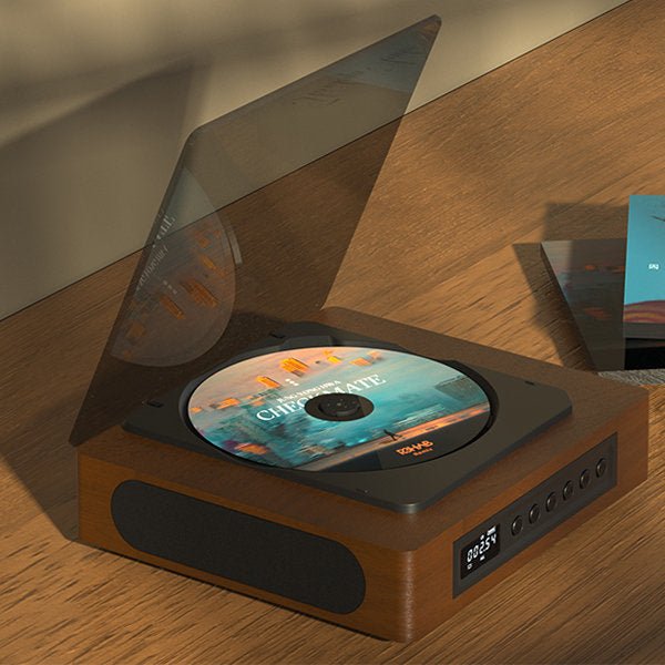 Bluetooth Retro CD Player with Type-C Port image 2