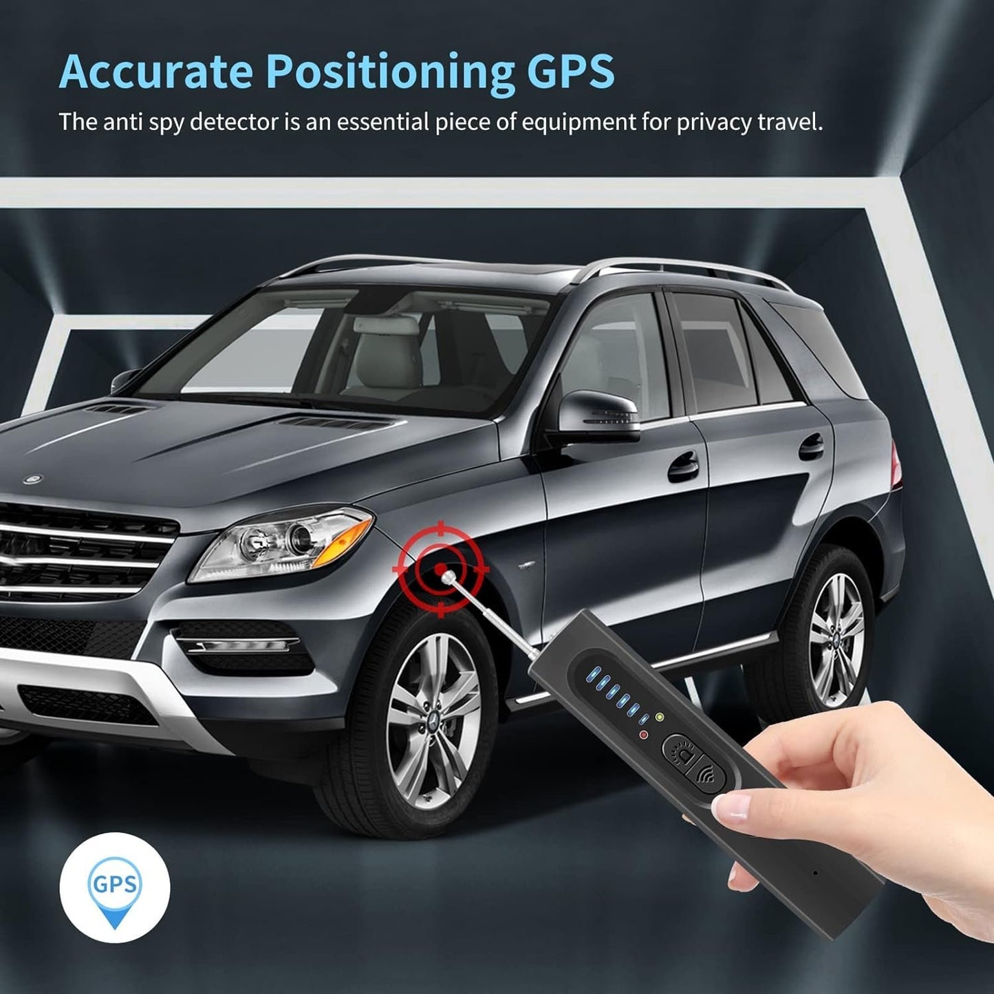 Hidden Camera Detector (Military Grade, with built-in RF and GPS Tracking Detection) image 5