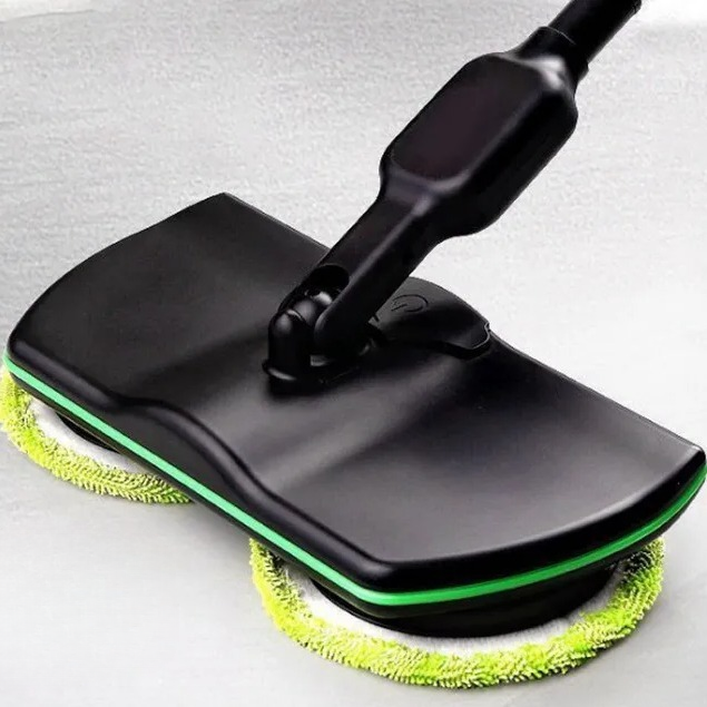 Cordless Electric Spin Mop Floor Cleaner Scrubber image 1