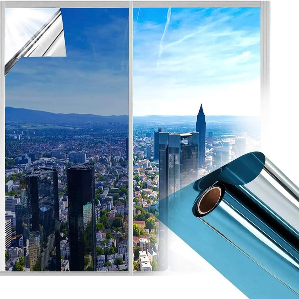 Reflective One-Way Privacy Glass Window Insulation Film image 10