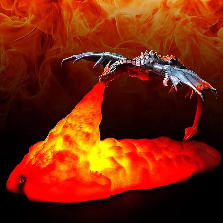 Fire-Breathing Dragon Lamp image 7