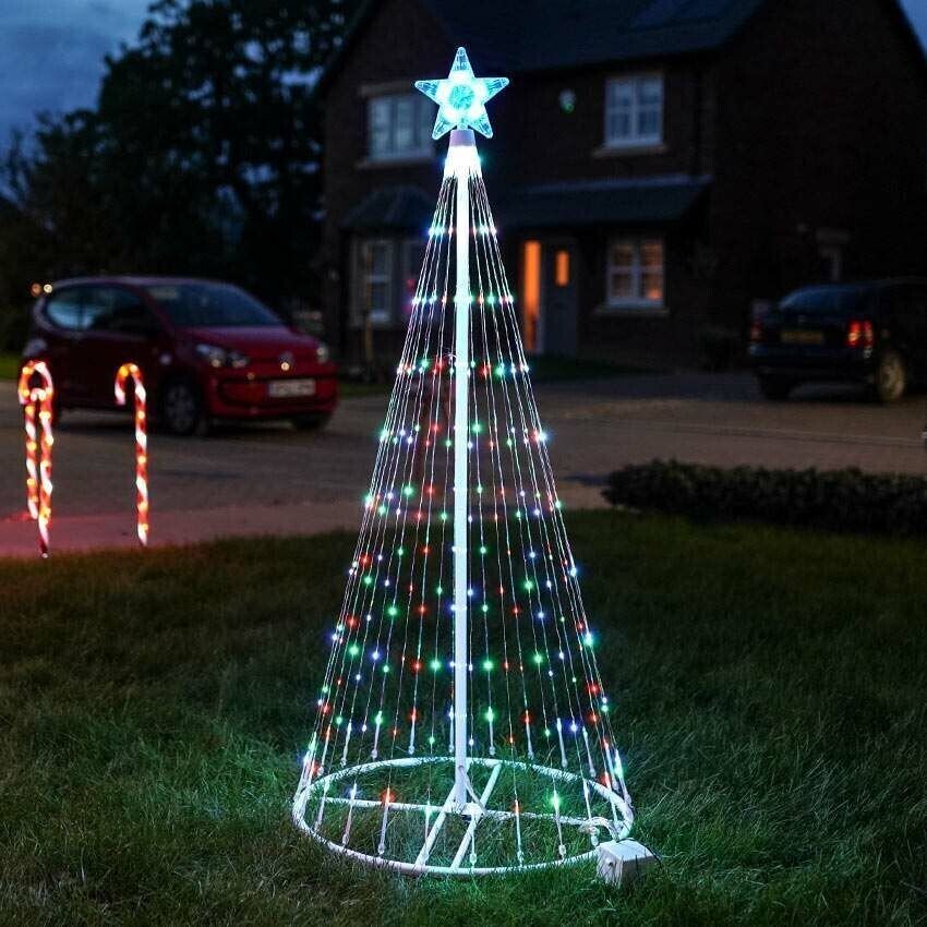 Christmas – Multicolor Led Animated Outdoor Christmas Tree Lightshow image 6