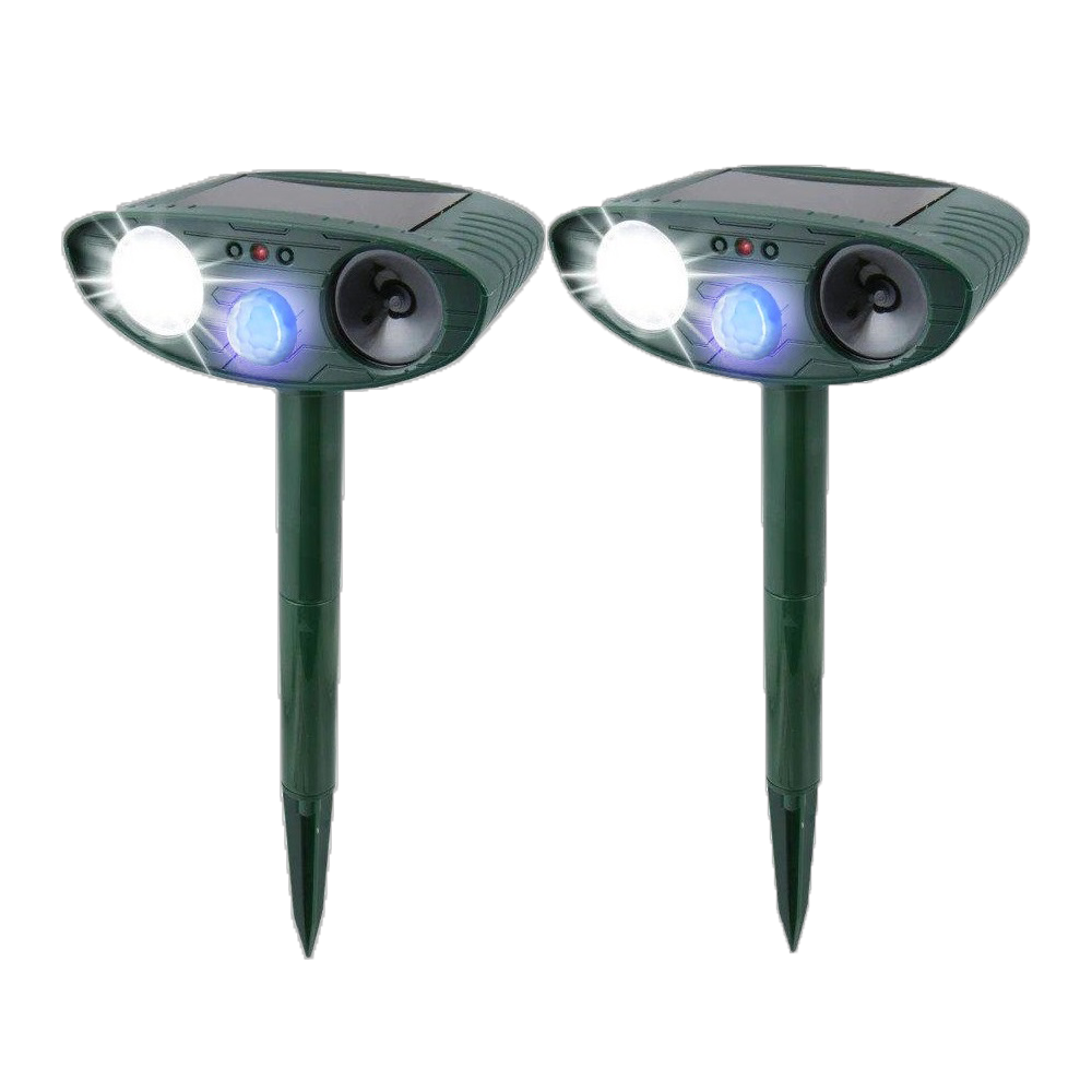 Ultrasonic Rabbit Repeller – Solar Powered and Flashing Light – Get Rid of Rabbits image 7