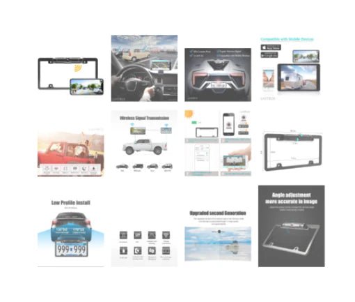 License Plate Wireless Backup Camera image 4