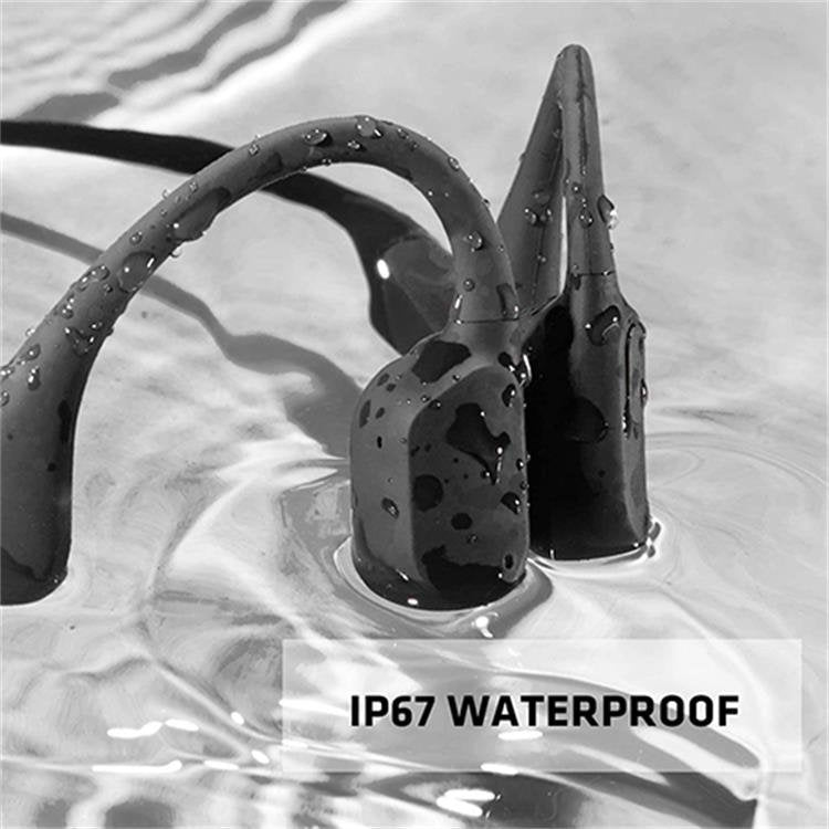 New Waterproof Bone Conduction Headphones Stereo Bluetooth Wireless image 3