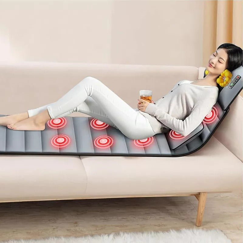 Shiatsu Massage Mat with Heat – Relaxing Full-Body Electric Mattress Pad image 8