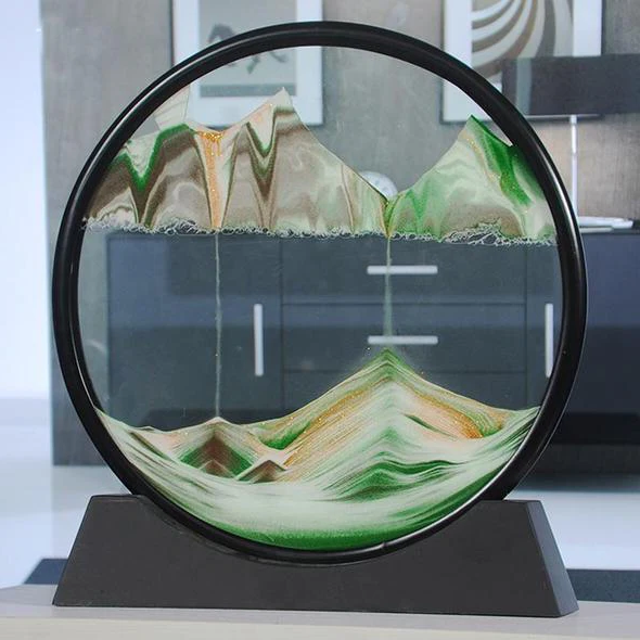 Deep Sand Art - Green, 12 inch image