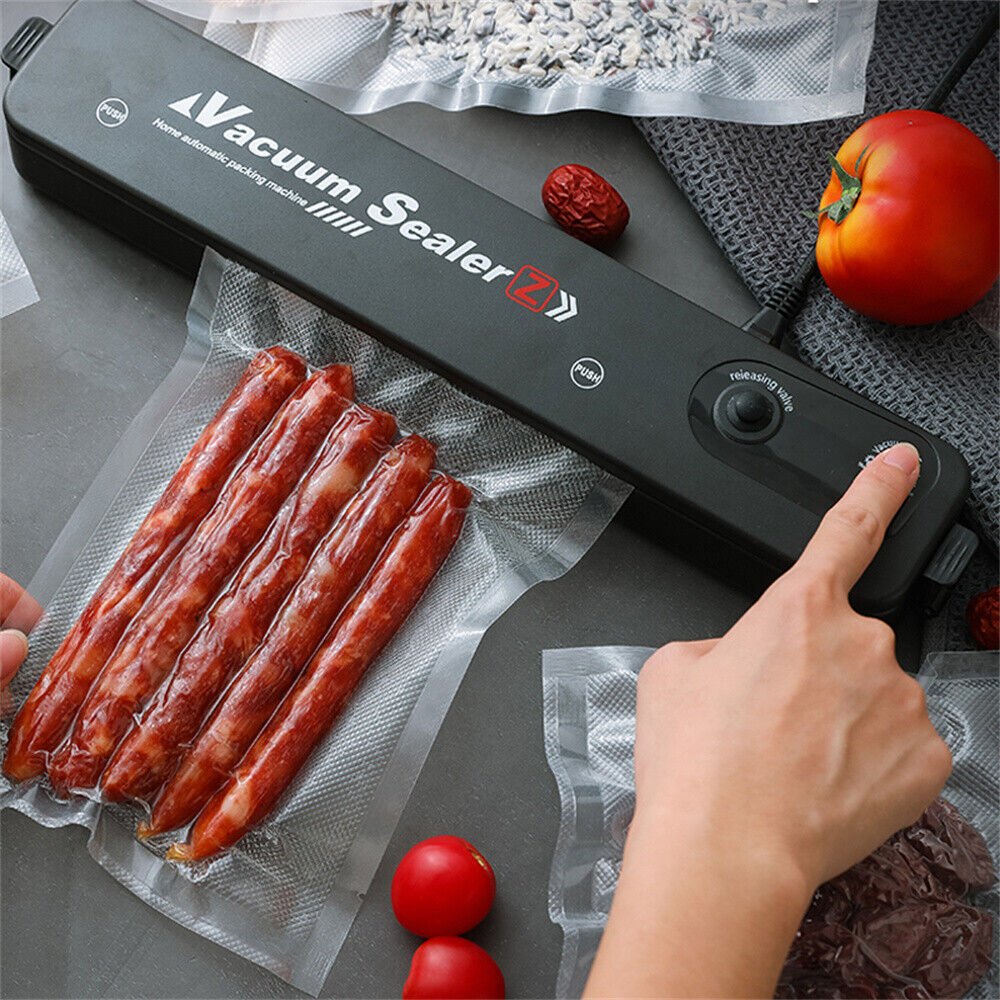 Electric Home Kitchen Food Saver Vacuum Bag Sealer Packing Machine image 0