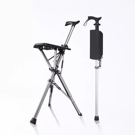 Walking stick with seat image 0