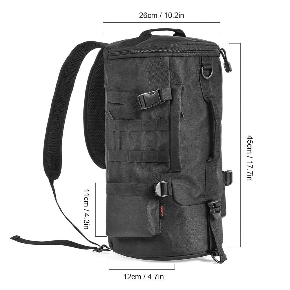 Fishing Tackle Backpack Tackle Box Organizer with Rod Holders image 5