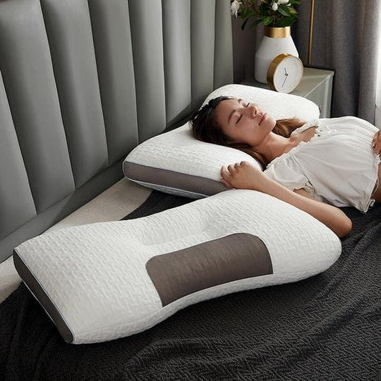 Hybrid Pillow For Back & Side Sleepers - Neck & Shoulder Support Pillow image 0