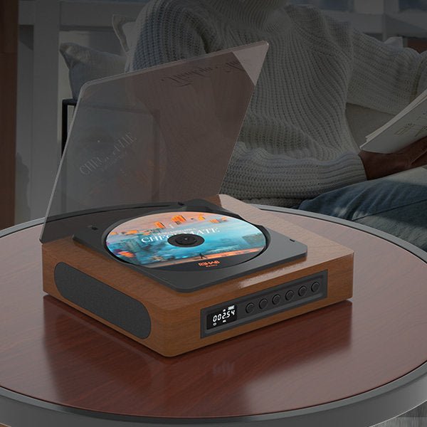 Bluetooth Retro CD Player with Type-C Port image 1