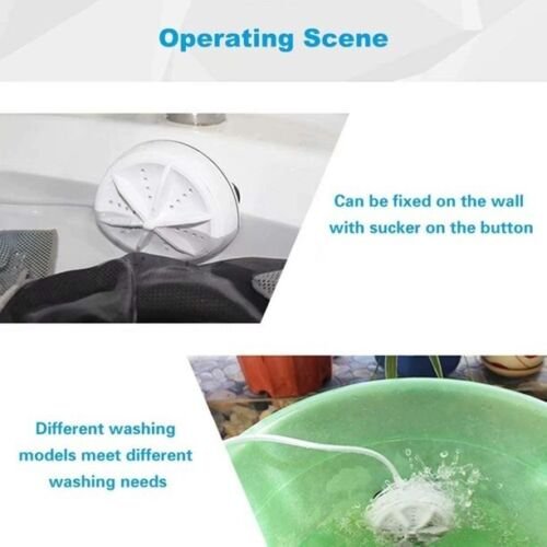 The Mini Ultrasonic Washing Machine image 6