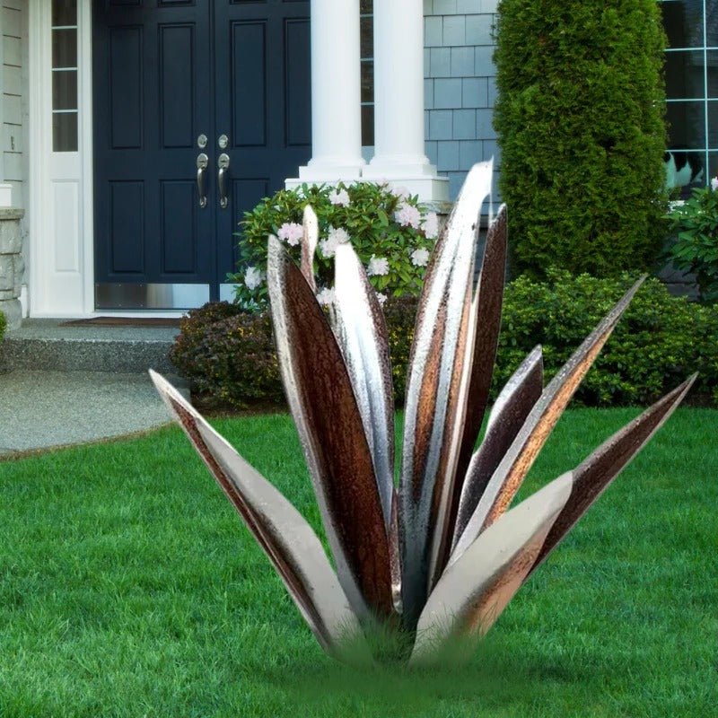 Agave Americana Metal Decorative Plant image 4