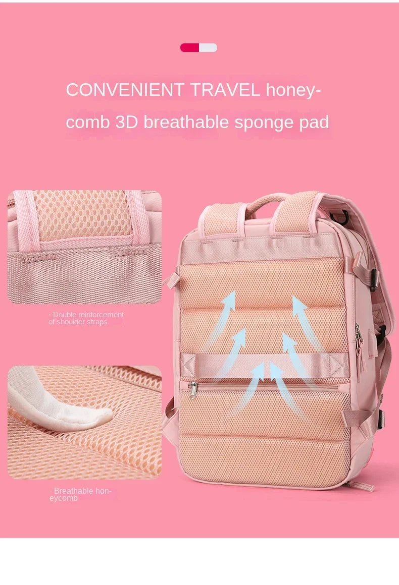 Travel Carry On Backpack With Shoe Compartment image 7