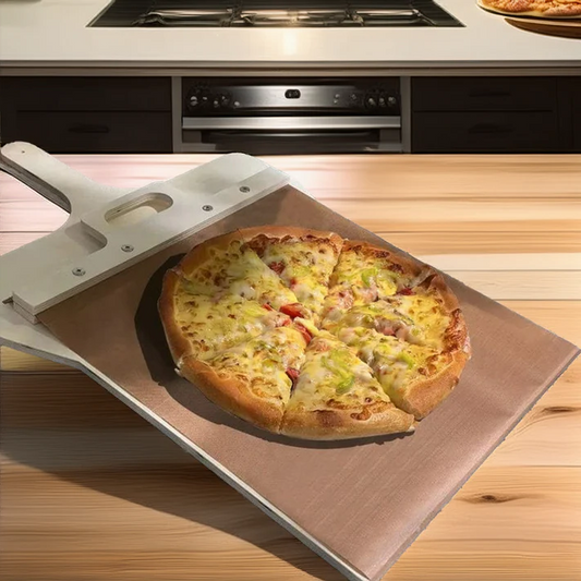 Sliding Pizza Peel – Easily Transfer & Serve Your Pizza image 0