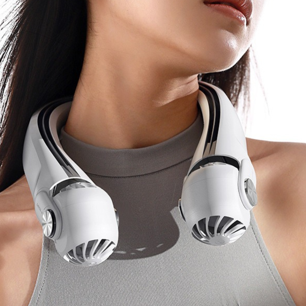 Wearable Rechargeable Summer Travel Neck Cooling Fan image 10