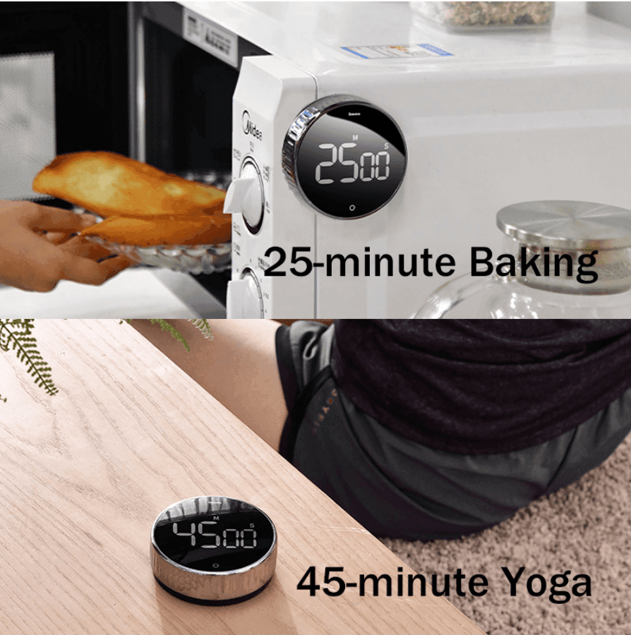 Premium Digital Kitchen Cooking Pomodoro Timer image 2