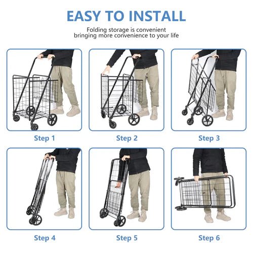 Portable Shopping Cart image 3