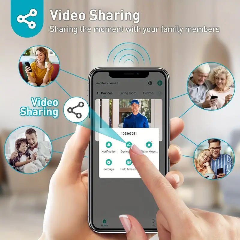 Wireless Wi-Fi Video Doorbell image 1