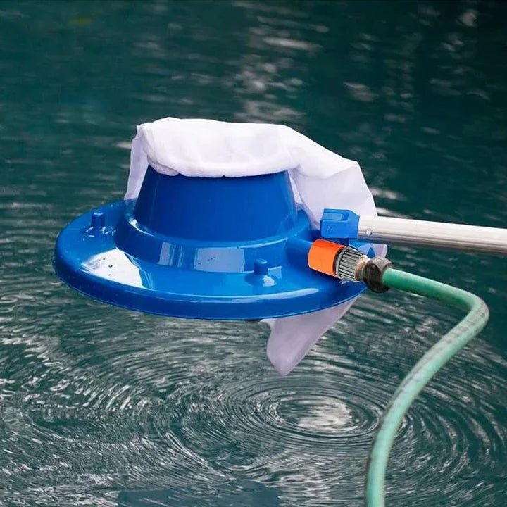 Pool Leaf Vacuum, Large Pool Leaf Sucker for Inground and Above Ground Swimming Pools (Blue) image 1