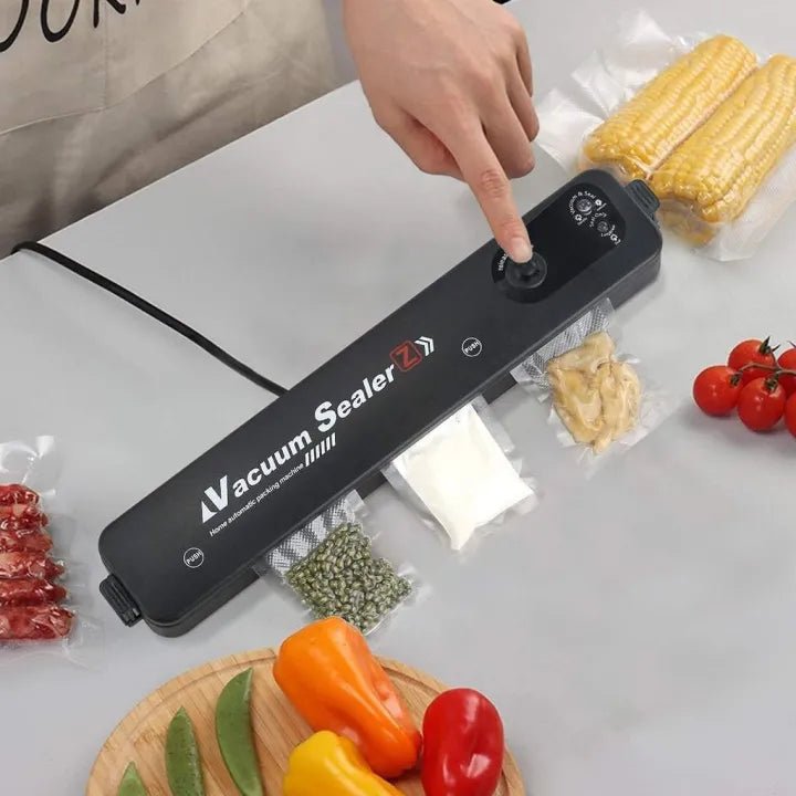 Electric Home Kitchen Food Saver Vacuum Bag Sealer Packing Machine image 3
