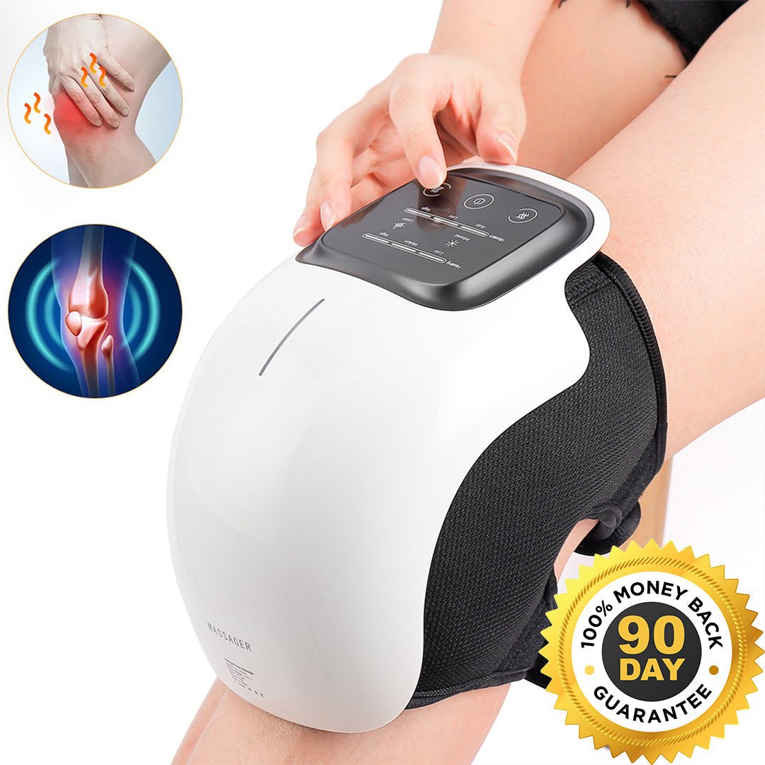 Knee Massager with Heat Therapy | Pain Relief & Joint Recovery - Portable Heated Knee Massage for Comfort & Mobility image 0