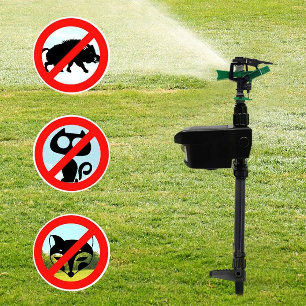 Automatic Motion-Activated Animal Repellent Garden Sprinkler - Animal Sensor Outdoor Lawn Yard Water Sprinkler image 3