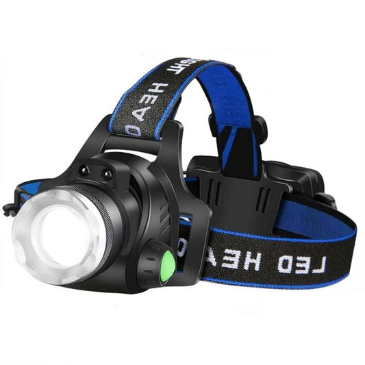 990000LM Rechargeable LED Headlamp Zoomable Torch Tactical Headlight Flashlight image 0