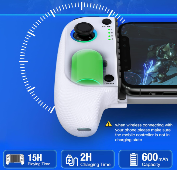 Wireless Mobile Gaming Controller for iPhone/Android image 4