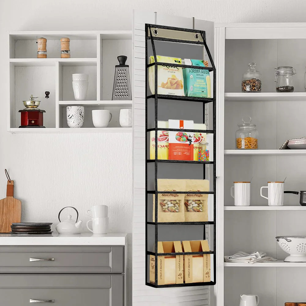 Multi-functional Fabric Hanging Bag for Behind the Door Multi-layer Storage Hanging Bag Miscellaneous Organizer Storage Hanging