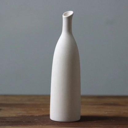 Matte Ceramic Vase for Clean, Modern Interiors