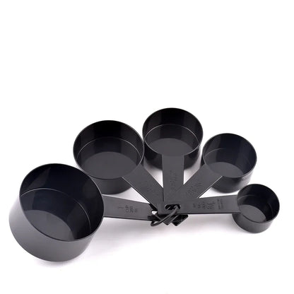 10-Piece Measuring Cups and Spoons Set – Kitchen Baking Tools