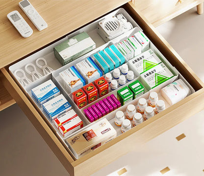 Expandable Drawer Organizer – Adjustable Cutlery & Storage Tray