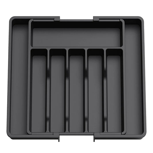 Expandable Cutlery Organizer Tray – Adjustable Kitchen Drawer Insert