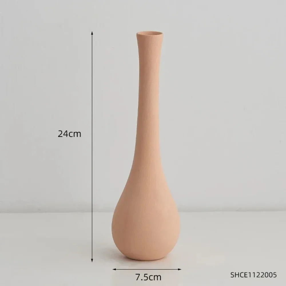 Matte Ceramic Vase for Clean, Modern Interiors
