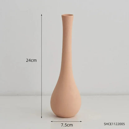 Matte Ceramic Vase for Clean, Modern Interiors