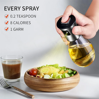Olive Oil Sprayer for Cooking,200ml glass Olive oil sprayer,  Vegetable Oil sprayer with funnel ,Oil sprayer,Baking, Frying, BBQ