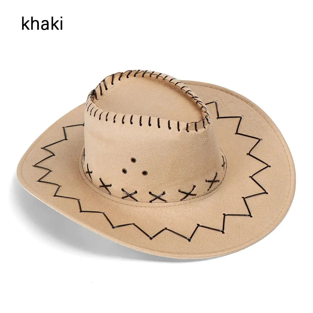 Western Cowboy Hat – Suede Cowgirl & Cowboy Hat for Men & Women