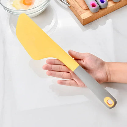 34cm Large Silicone Baking Spatula Non-Stick Cream Butter Spatula Heat Resistant Cookie Chocolate Pastry Scraper Kitchen Tools