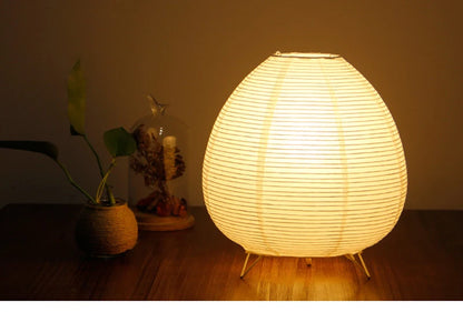 Nordic Wabi-Sabi Table Lamp with Soft Ambient Light