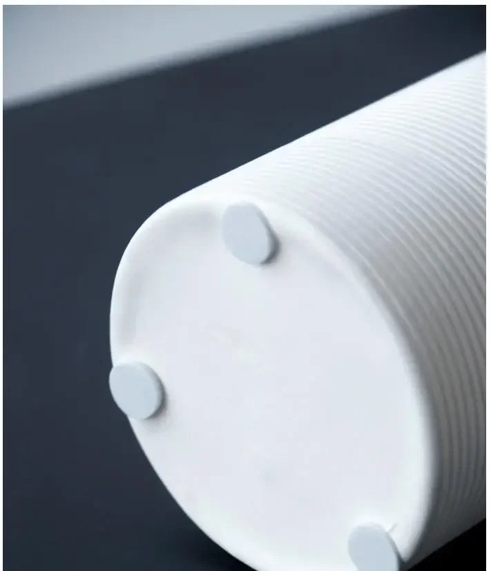 Simple Modern Black White Ceramic Vase Accessories Crafts Home Livingroom Table Figurines Decoration Office Furnishing Ornaments