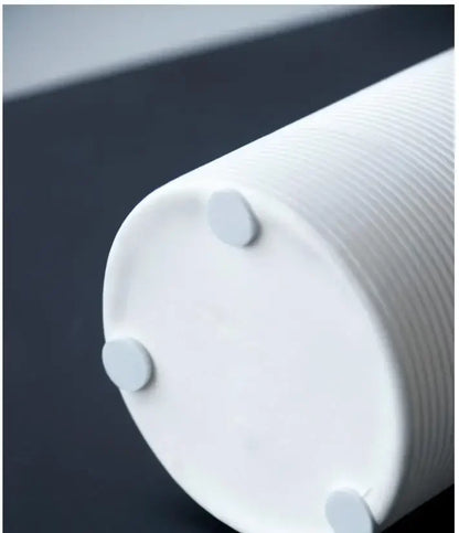 Simple Modern Black White Ceramic Vase Accessories Crafts Home Livingroom Table Figurines Decoration Office Furnishing Ornaments