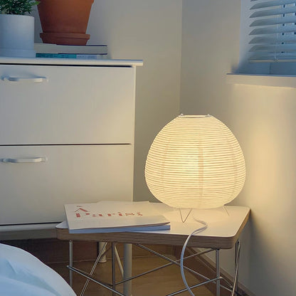 Nordic Wabi-Sabi Table Lamp with Soft Ambient Light