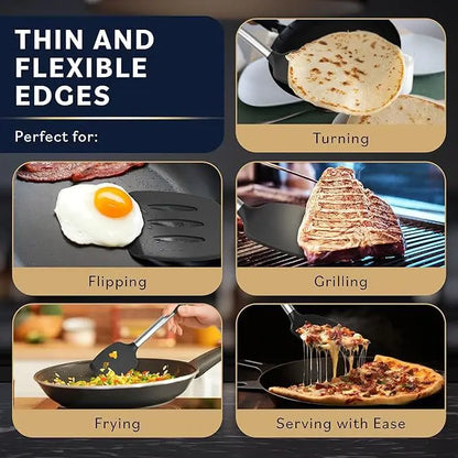 1/2Pcs Silicone Spatula Set Heat Resistant Nonstick Steak Spatula Kitchen Cooking Utensils Cookware Cooking Tool Set Spatula Kit